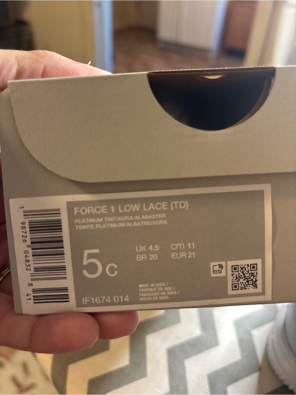 Nike Kids Low Top Sneakers - Light blue  & White - Picture 7 of 7